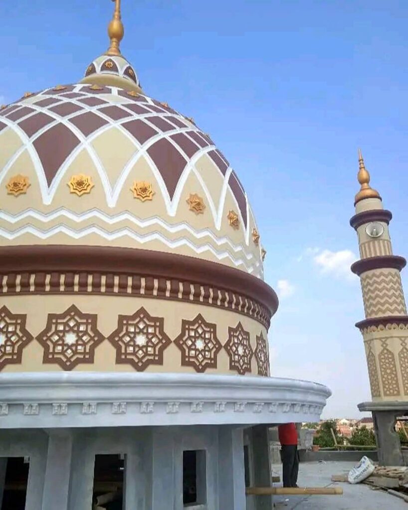 Jasa Pembuatan Kubah GRC di Yogyakarta